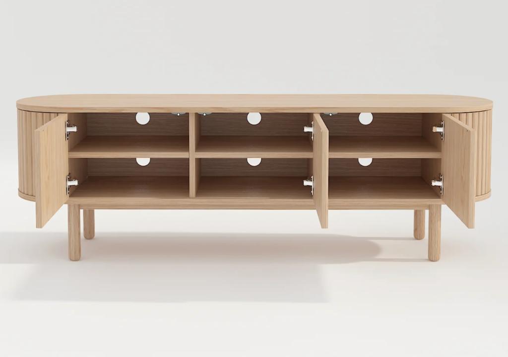 By fonQ | Freya Tv-meubel Licht Eiken image 7