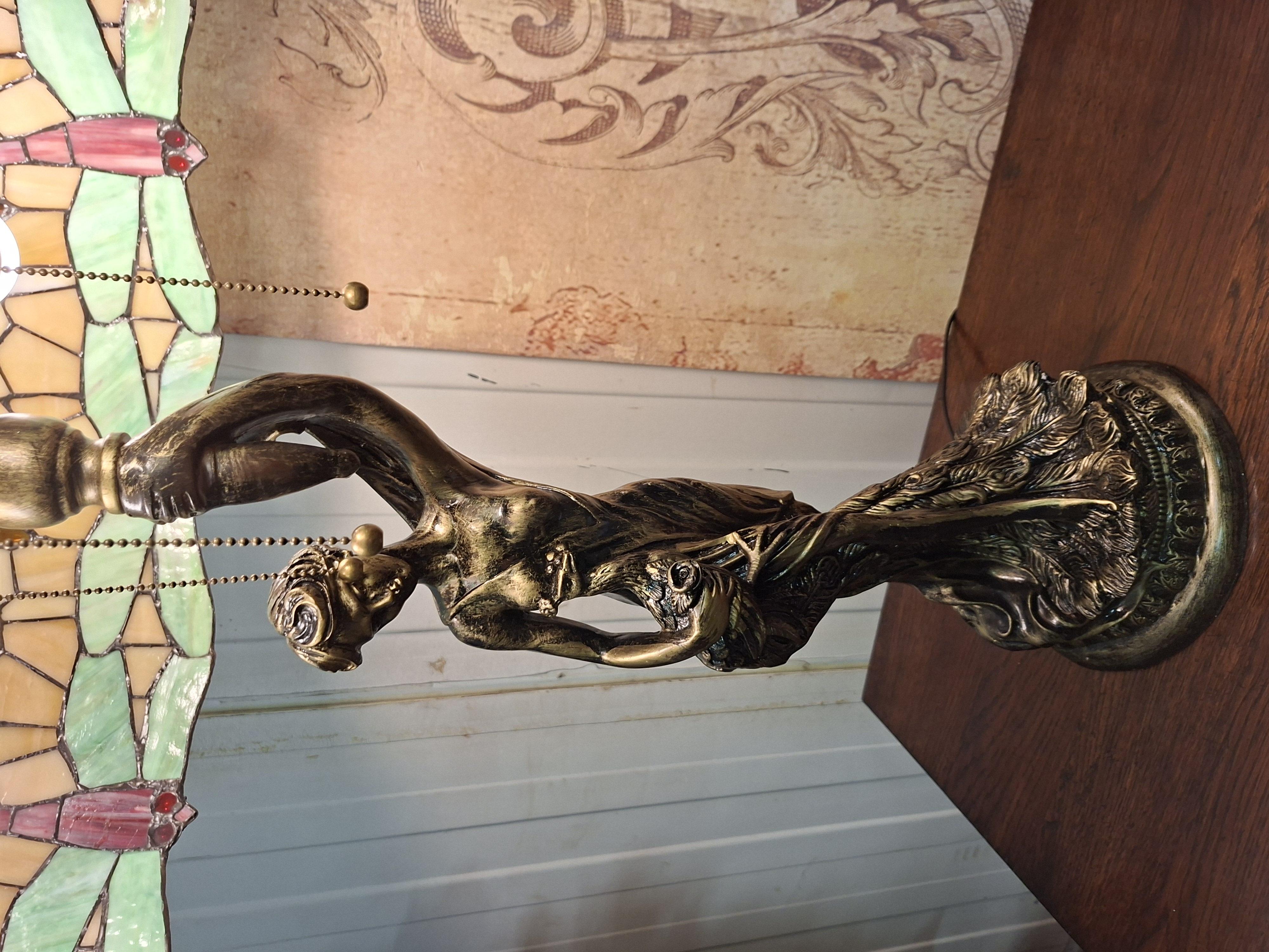 Klassieke Handgemaakte Tafellampen Met Sierlijke Lampenvoet Dragonfly image 3