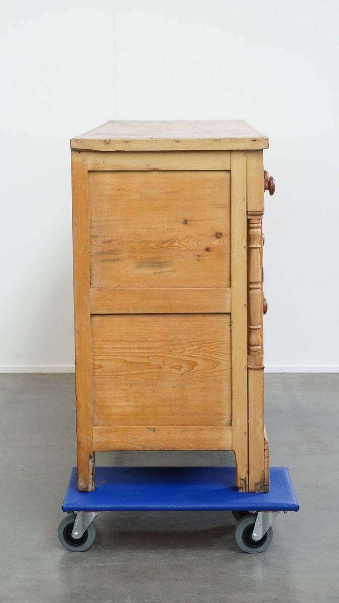 Geweldig Antiek Engels Dressoir/ Side Table/ Balie/ Kookeiland Uit Begin 19e Eeuw image 3