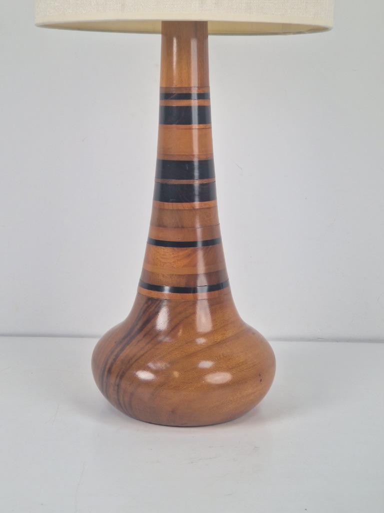 Vintage Tafellamp Palissander Teak Scandinavisch Design '60 image 10