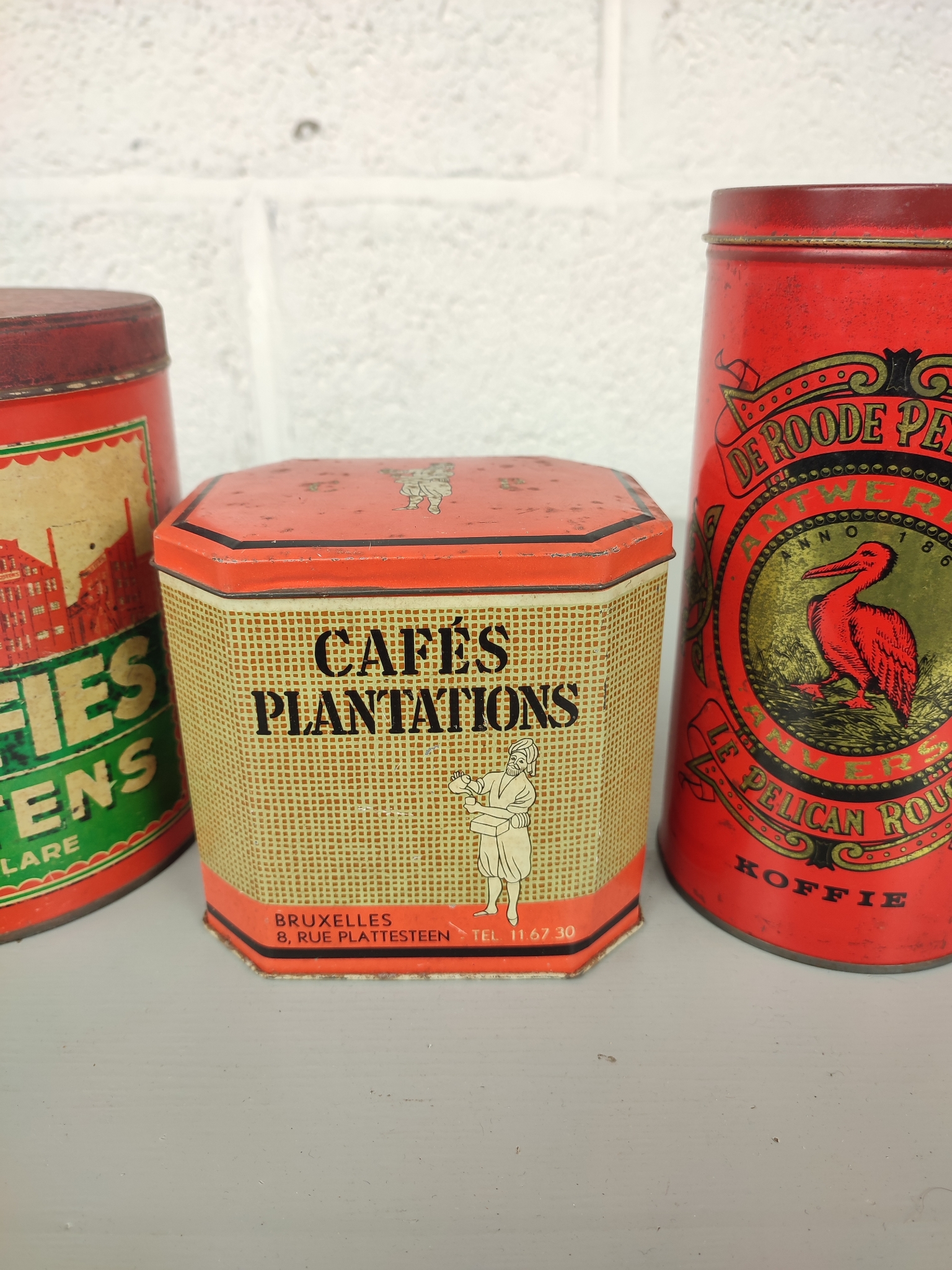 3 Oude Koffie Blikken image 4