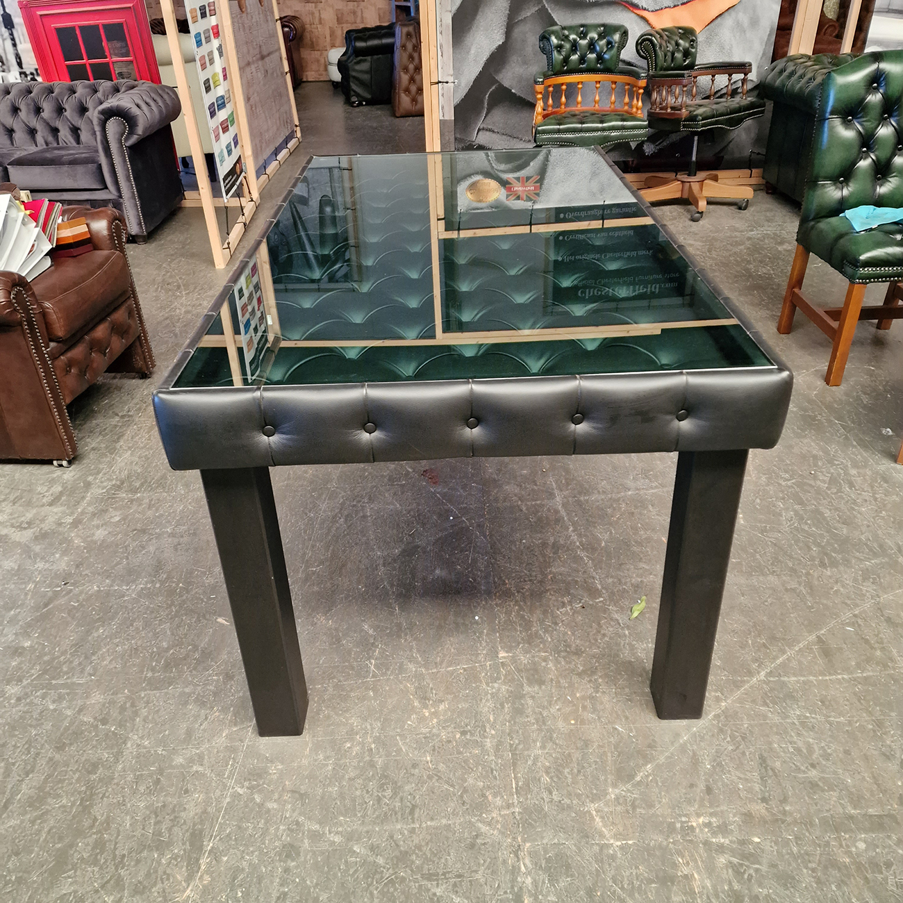 Caleb Eetkamertafel (dt 100×180) – Zwart image 6