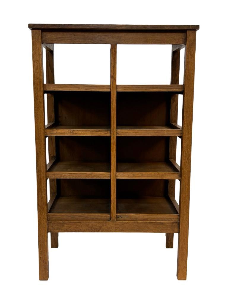 Art Deco Wandkast Vakkenkast Jaren 30 Eiken Open Kast image 5