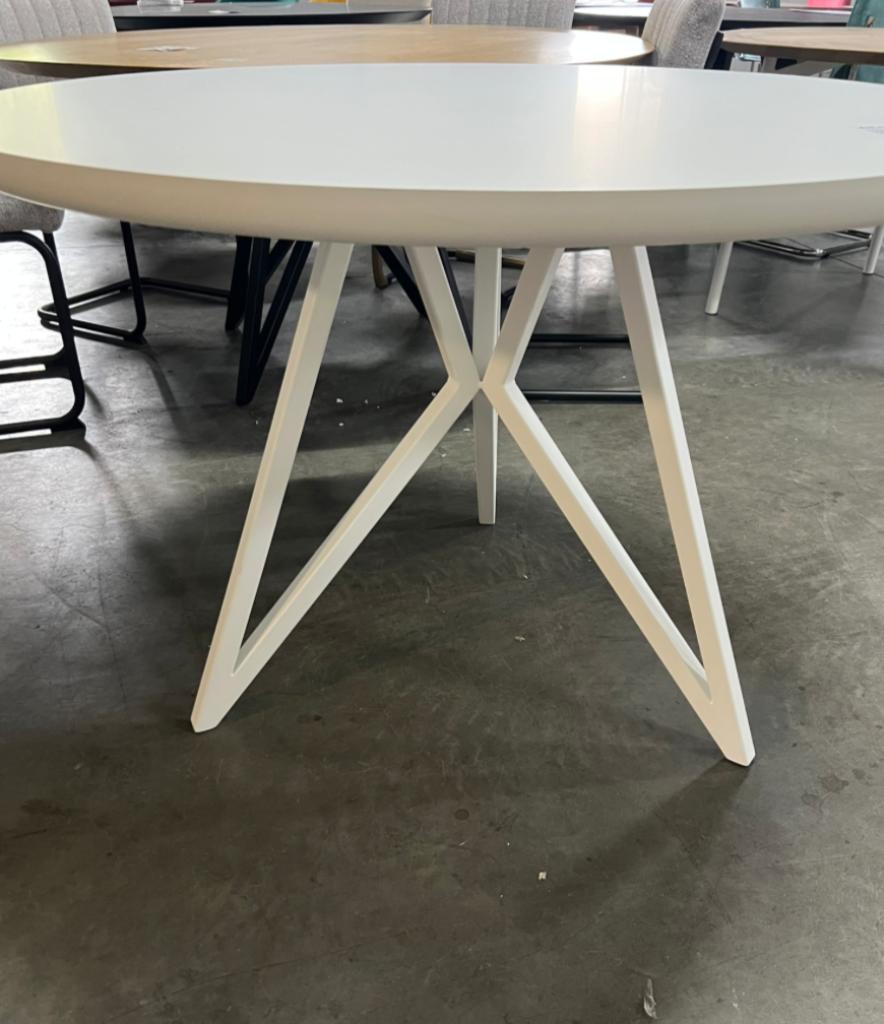 Studio Henk Eettafel 110 Rond Fenix Wit Butterfly | image 6