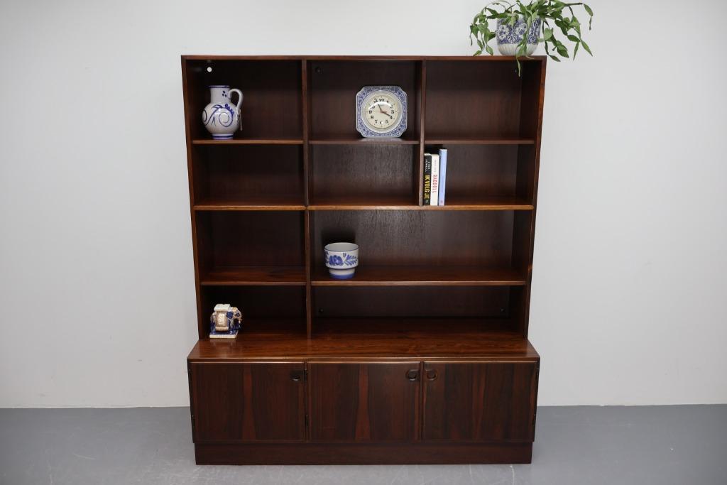 Deens Design Wandmeubel Pallisander Jaren 70 image 2