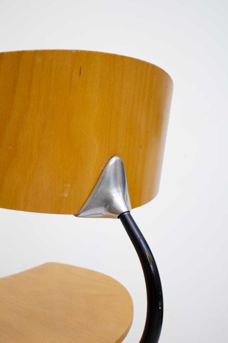 Set Van 4 Tripod Chair – Lande Stoelen 80’s Design image 8
