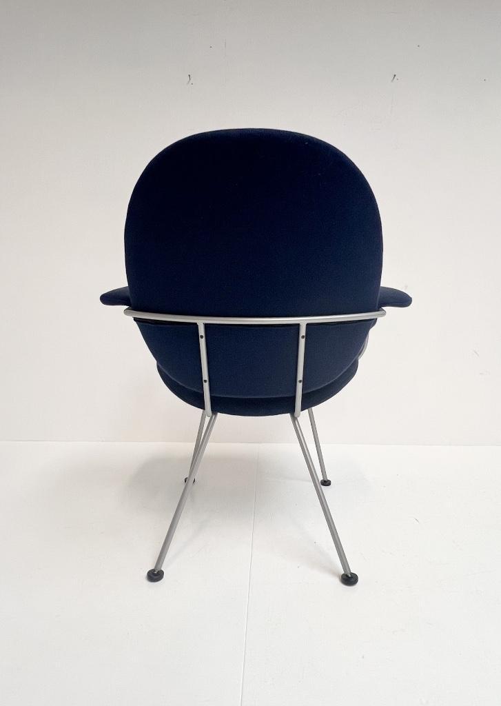 Donkerblauwe Kembo Fauteuil Van W.h. Gispen, Na 2000 image 12