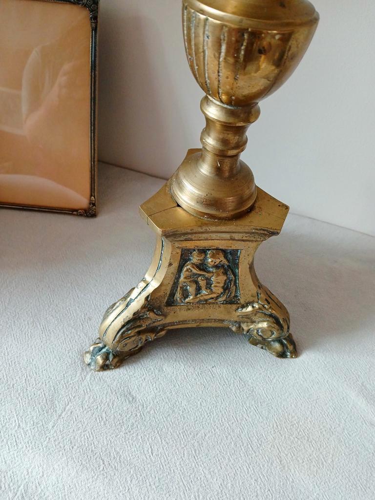 Hoge Messing Kerk Kandelaar image 4