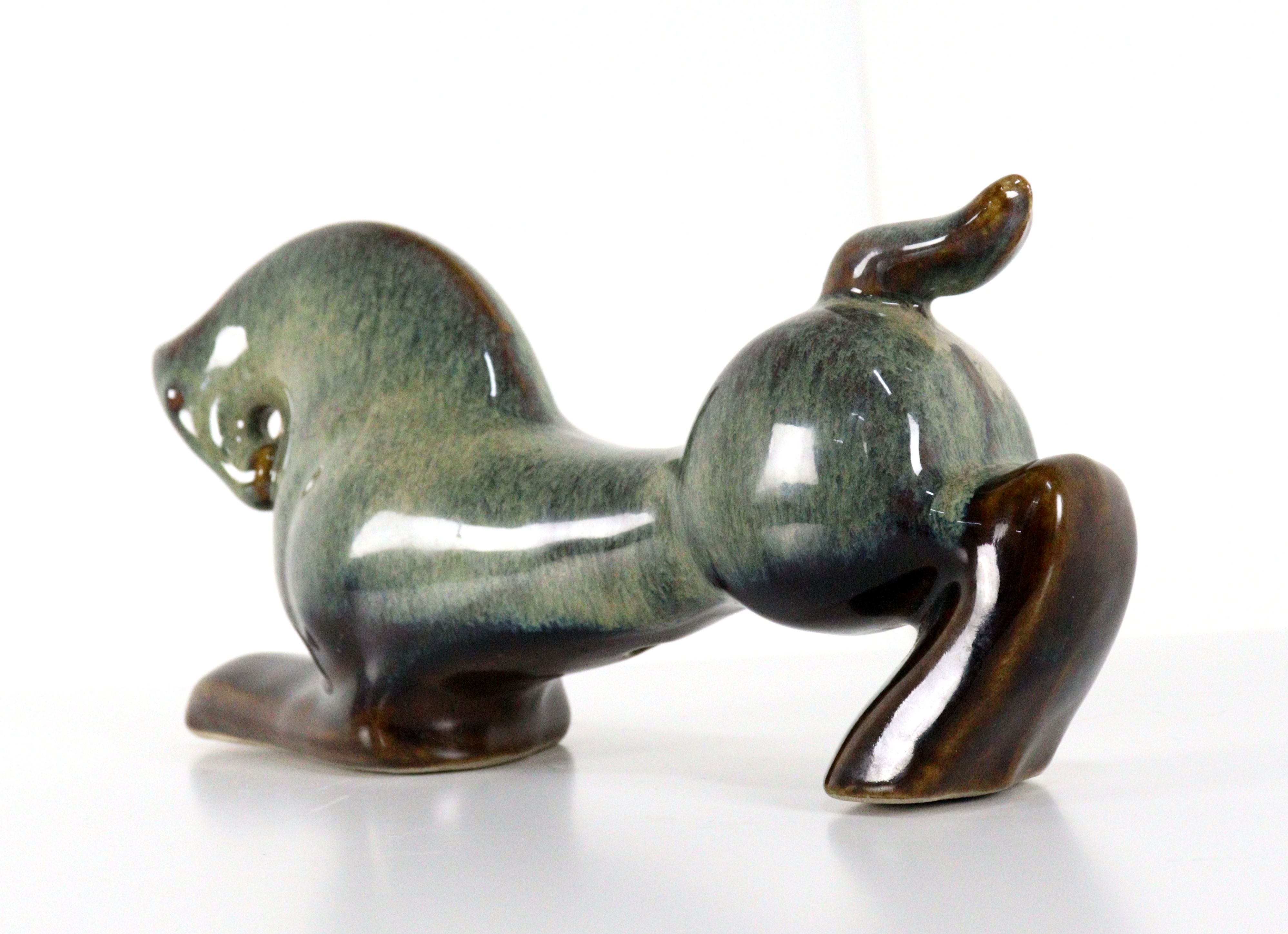 Vintage Keramieken Midcentury Paard image 9