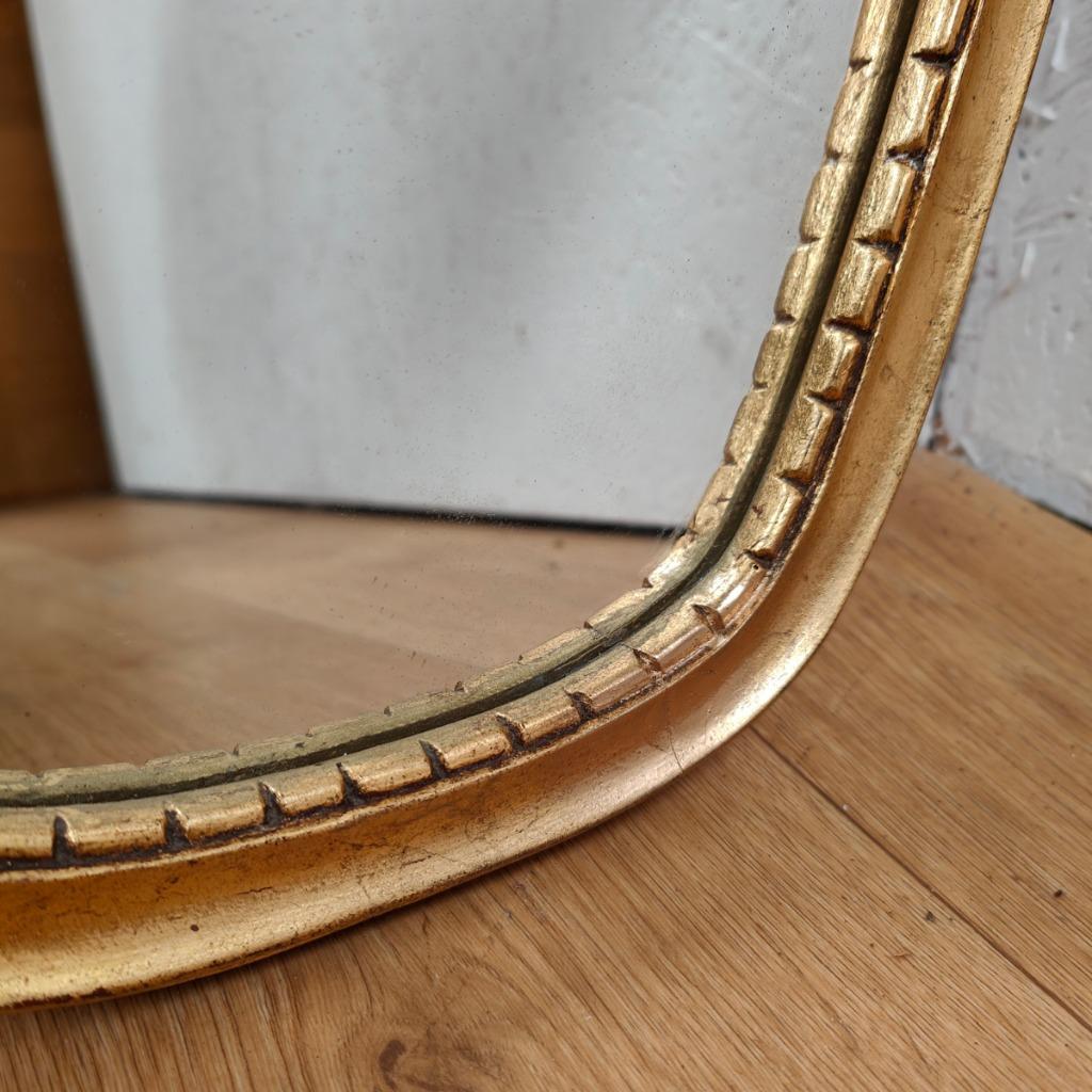 Vintage Brocante Rococo Barok Goudkleurige Spiegel Schouwspiegel 312 image 13