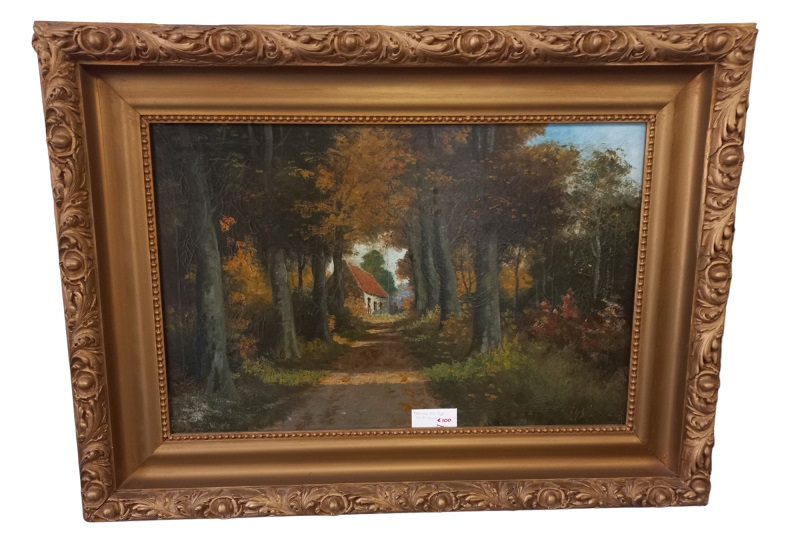 Marinus Van Eys (20ste Eeuw).olieverf Op Doek. image 2