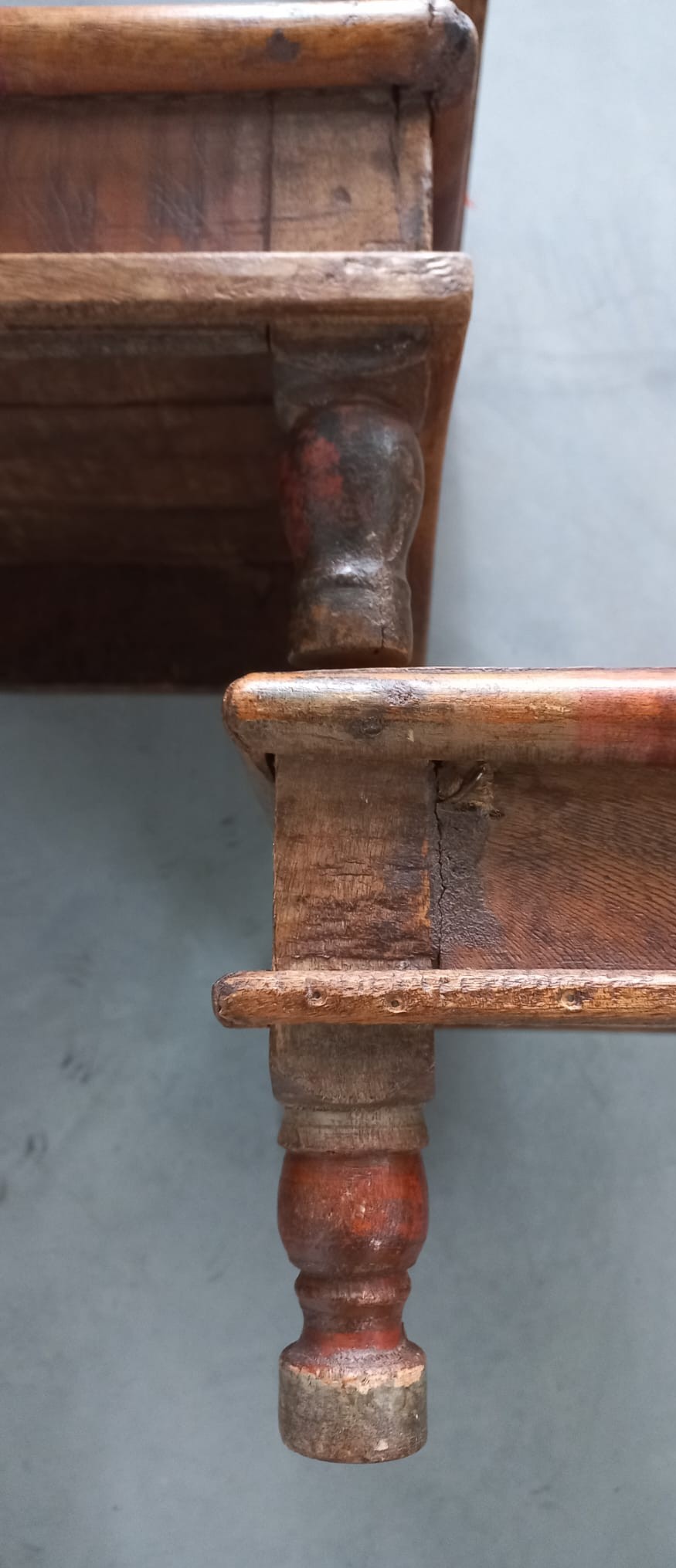 Vintage Bajot Indiase Lage Styling Plateau Bijzettafel image 6