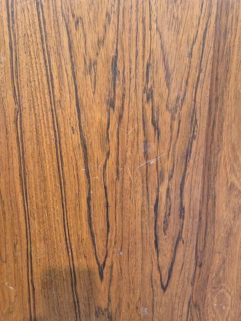Mid Century Pallisander Fineer Klerenkast 4 Deurs Deens image 11