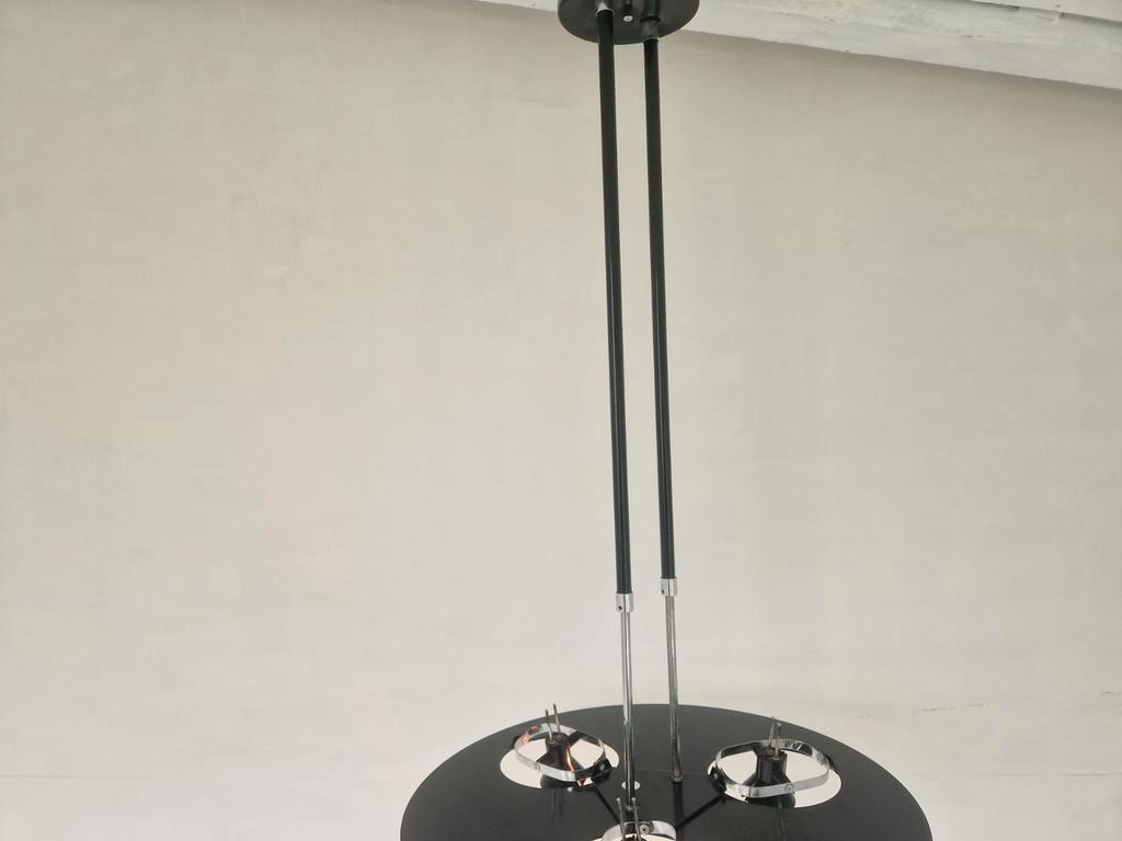 Zeldzame Dijkstra Postmoderne Vintage Triple Spot Lamp. image 7