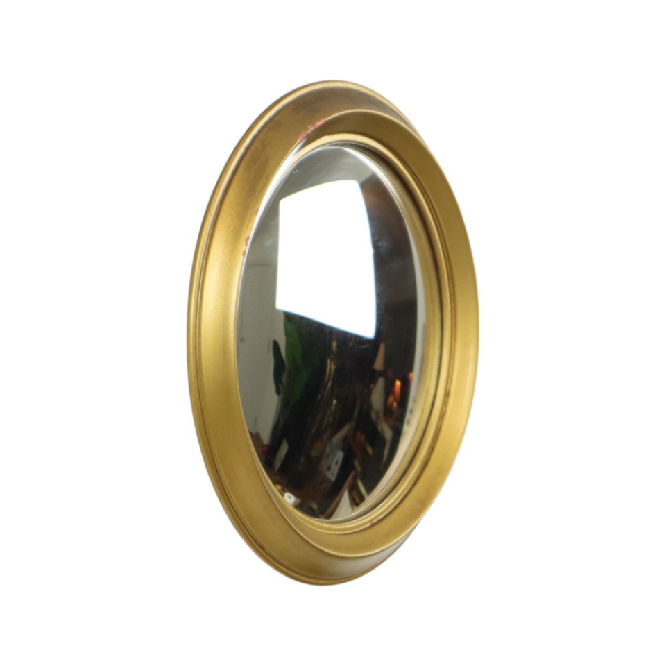 Vintage Bolle Gouden Spiegel Artilux Butler Heksenoog 23Cm image 6