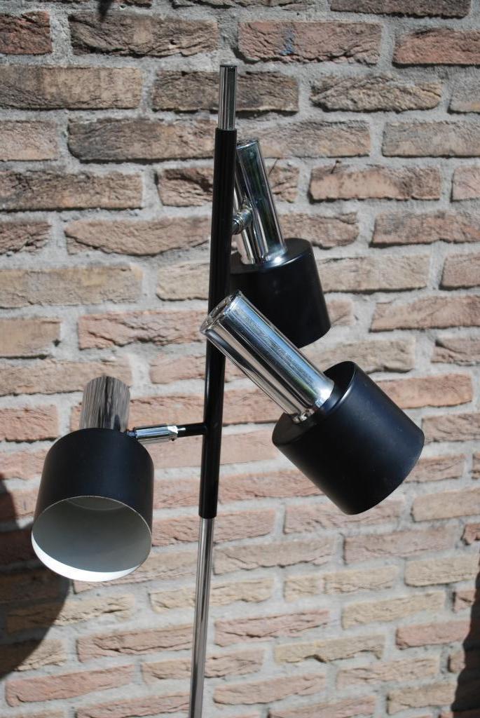 Vintage Vloerlamp Met Drie Spots image 5