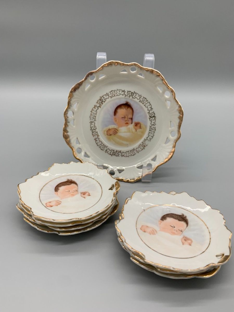 Doopsuiker Petit Four Set Baby 8 Delig image 2