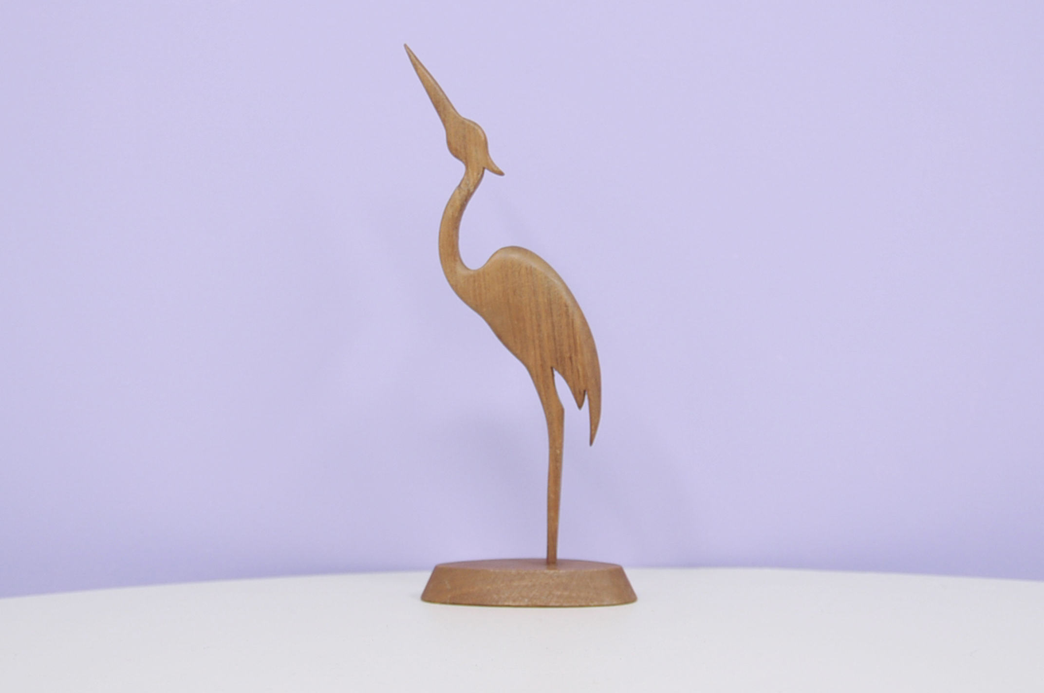 Houten Beeldje Watervogel image 4