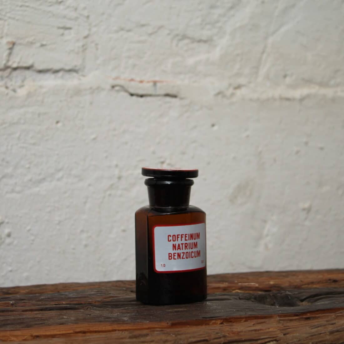 Vintage Apothekers Flesjes Rood | M image 6