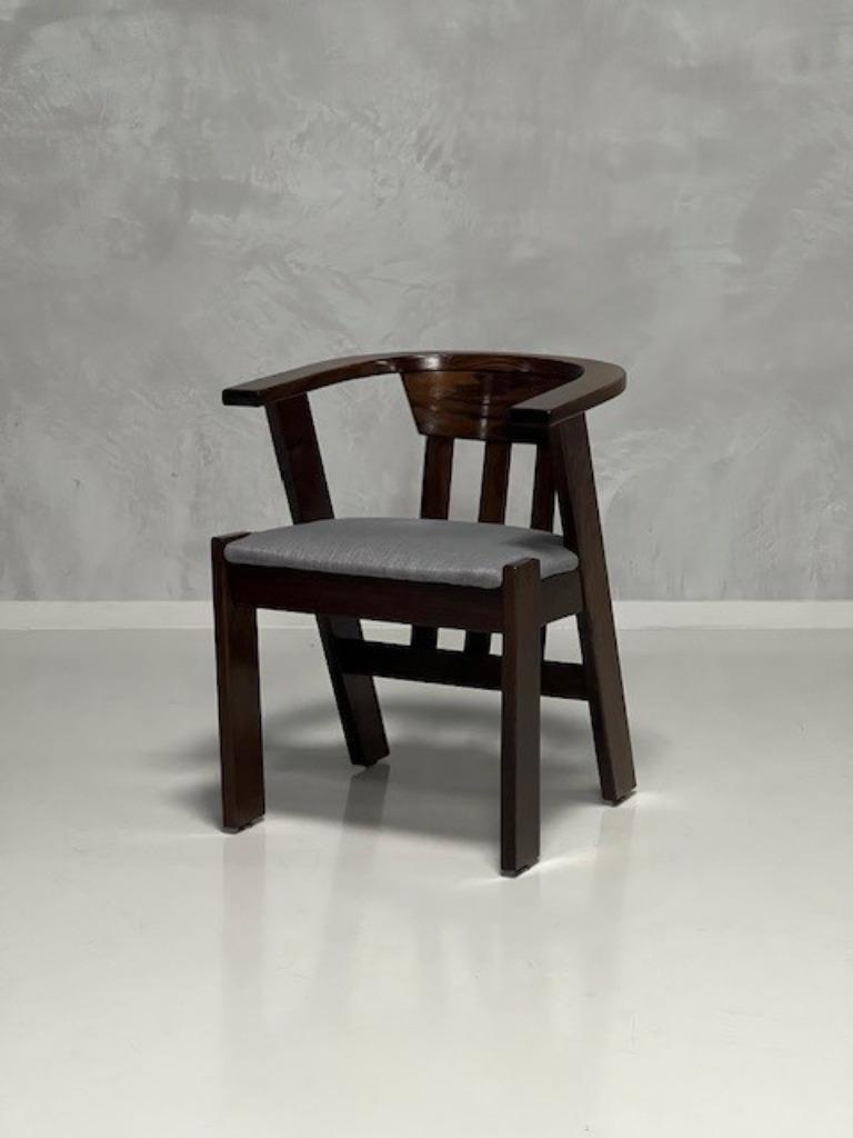 Brutalist Eettafelstoelen Vintage Eetkamerstoelen Prijs P/St image 5