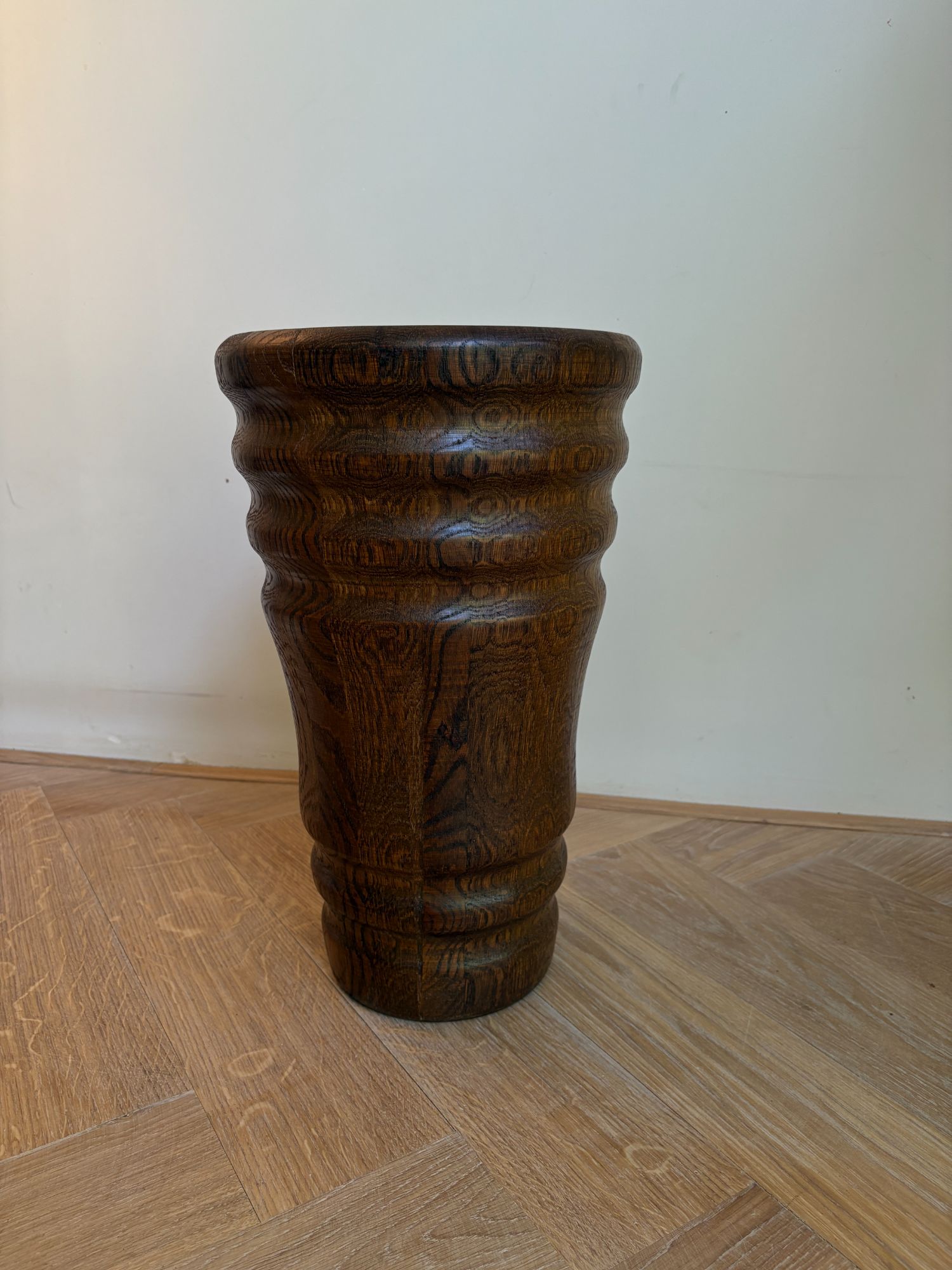 Massief Eiken Paraplubak | Mid-century - Japandi Design image 3