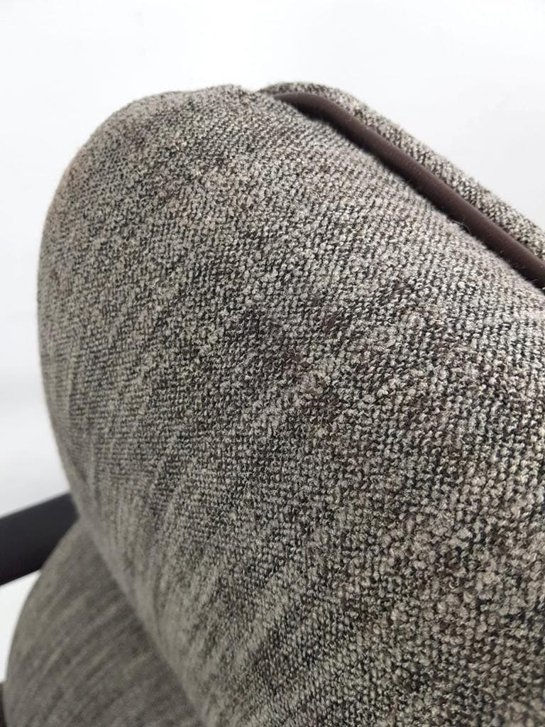 Artifort Draaifauteuil Grijs Bruin F154 Vintage Bureaustoel image 9