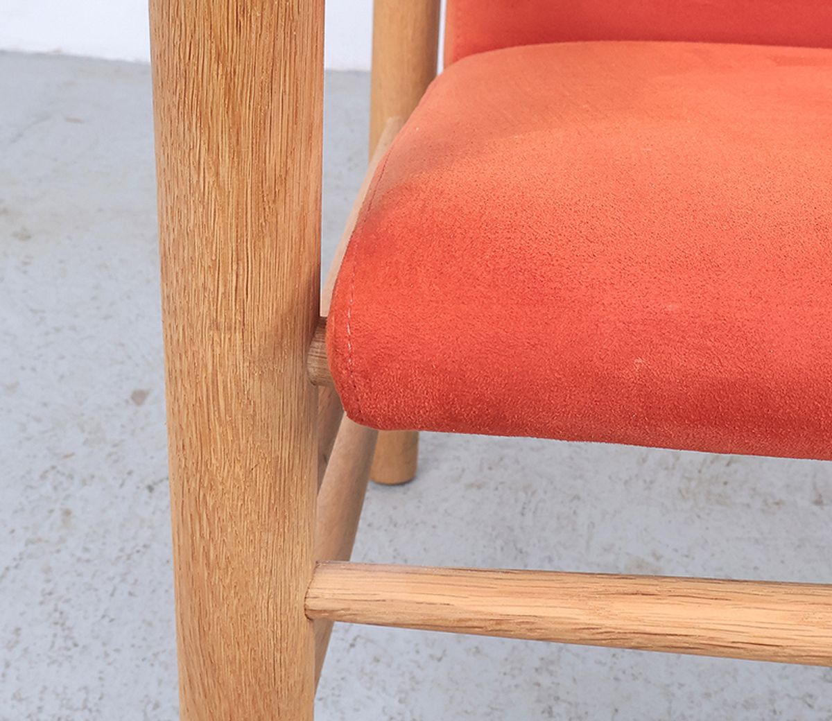 Safari Stoelen Van Eikenhout, Skipper Møbler 1980s image 14