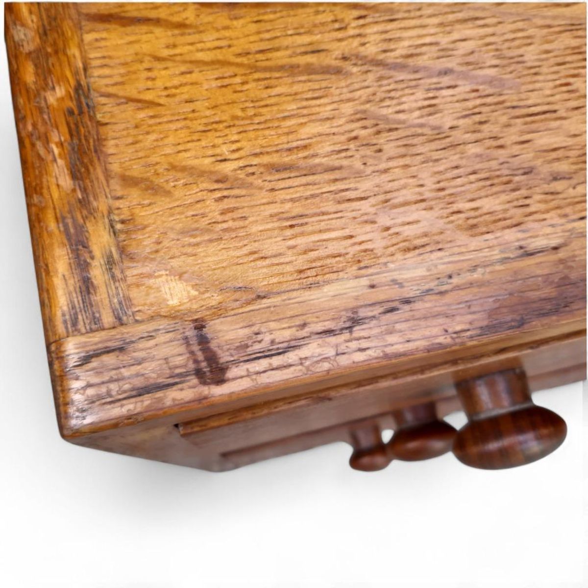 Vintage Design Ladekastje, Massief Hout H63b59d34cm image 17