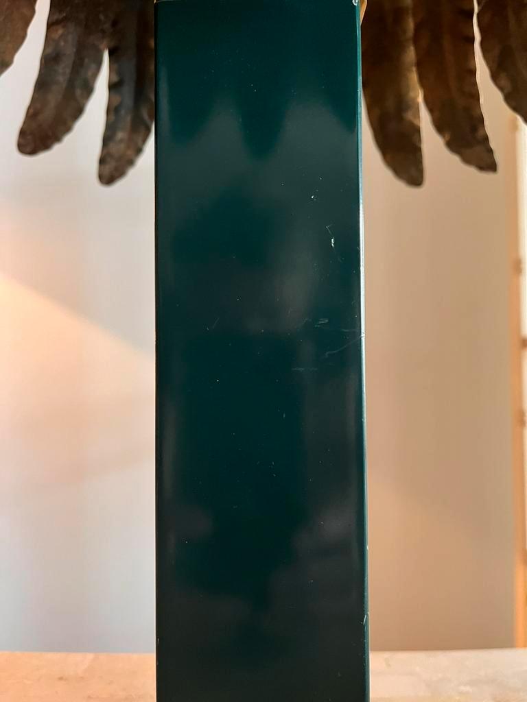 Zeldzame ‘maison Jansen’ Palm Lamp Mid Century Vintage image 5