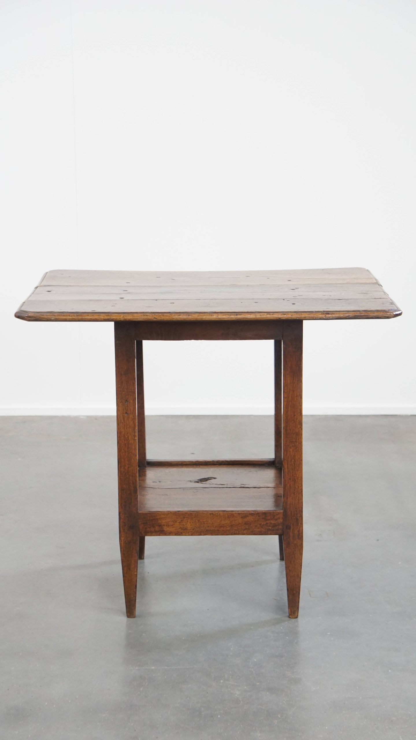 Zeldzame En Originele Antieke Engelse Eikenhouten Bijzettafel/ Center Table Uit Eind 18e Eeuw image 5