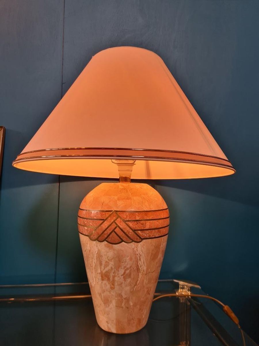 Roze Marmeren Mozaïek Lamp, 1980s image 10