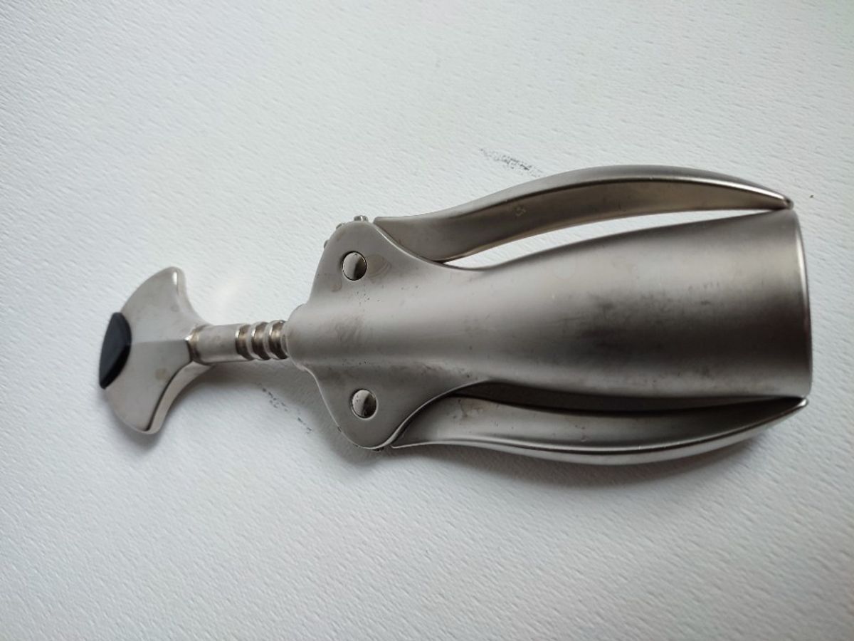 Biesse Design Kurkentrekker Corkscrew Hevel Rvs Zware Kwaliteit image 3