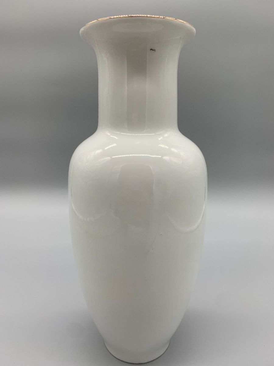 Grote Witte Japanse Vaas Pauwen image 2
