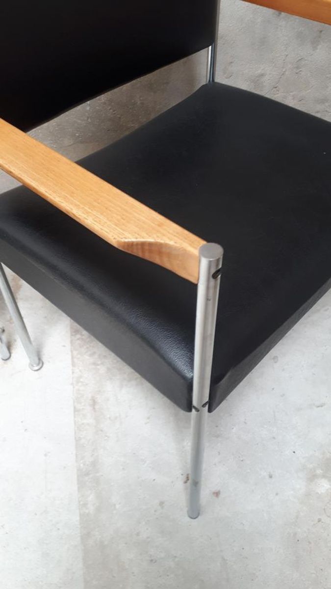 Set Van 2 Vintage Fauteuils Thereca Bauhaus Stijl Fauteuils image 9