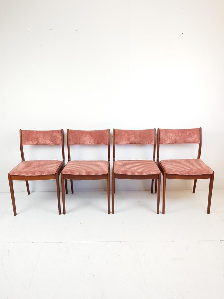 4 Deense Johannes Andersen Voor Uldum Roze Rib Stof image 2