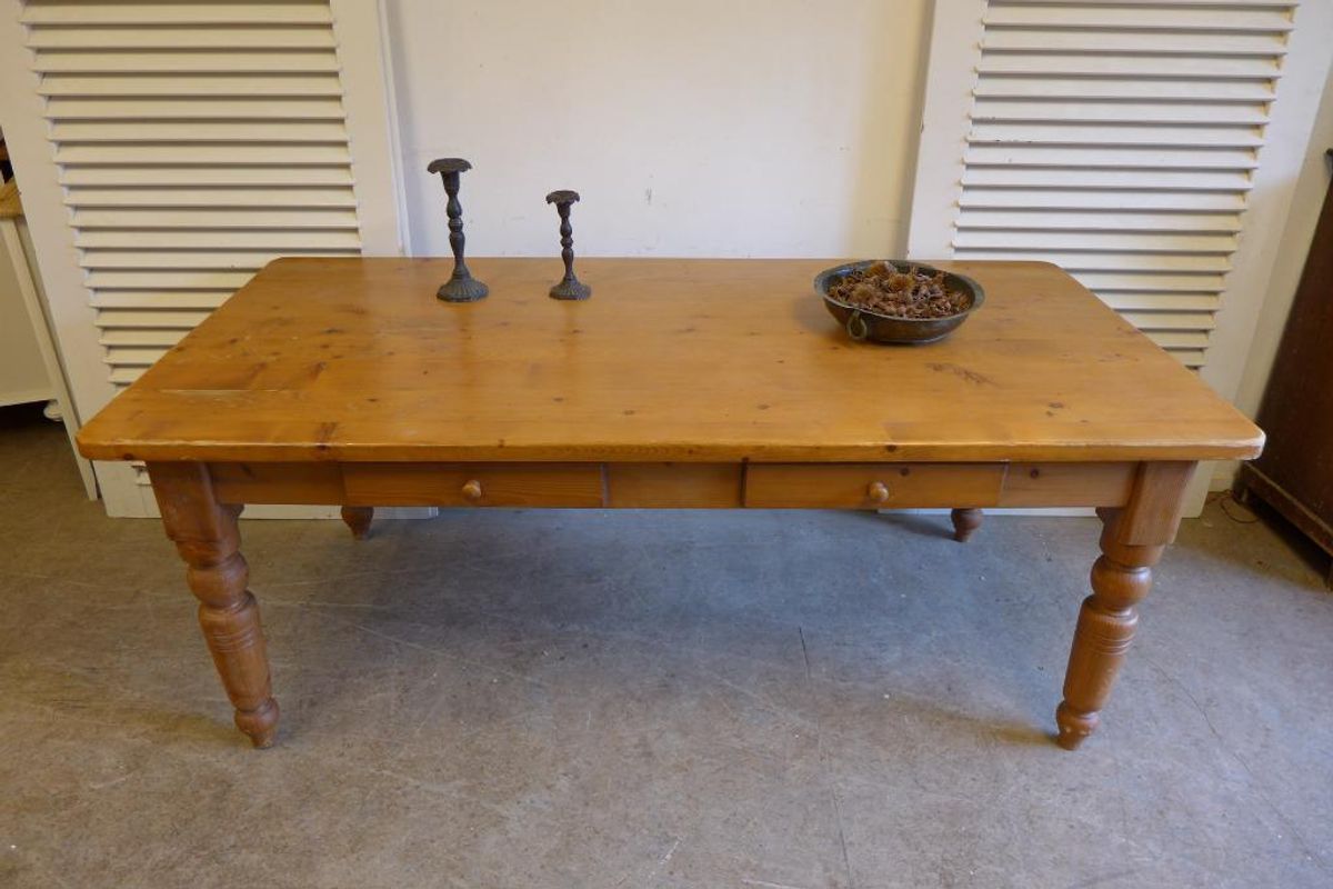 Prachtige Grenen Tafel 200 Bij 100 Cm image 3