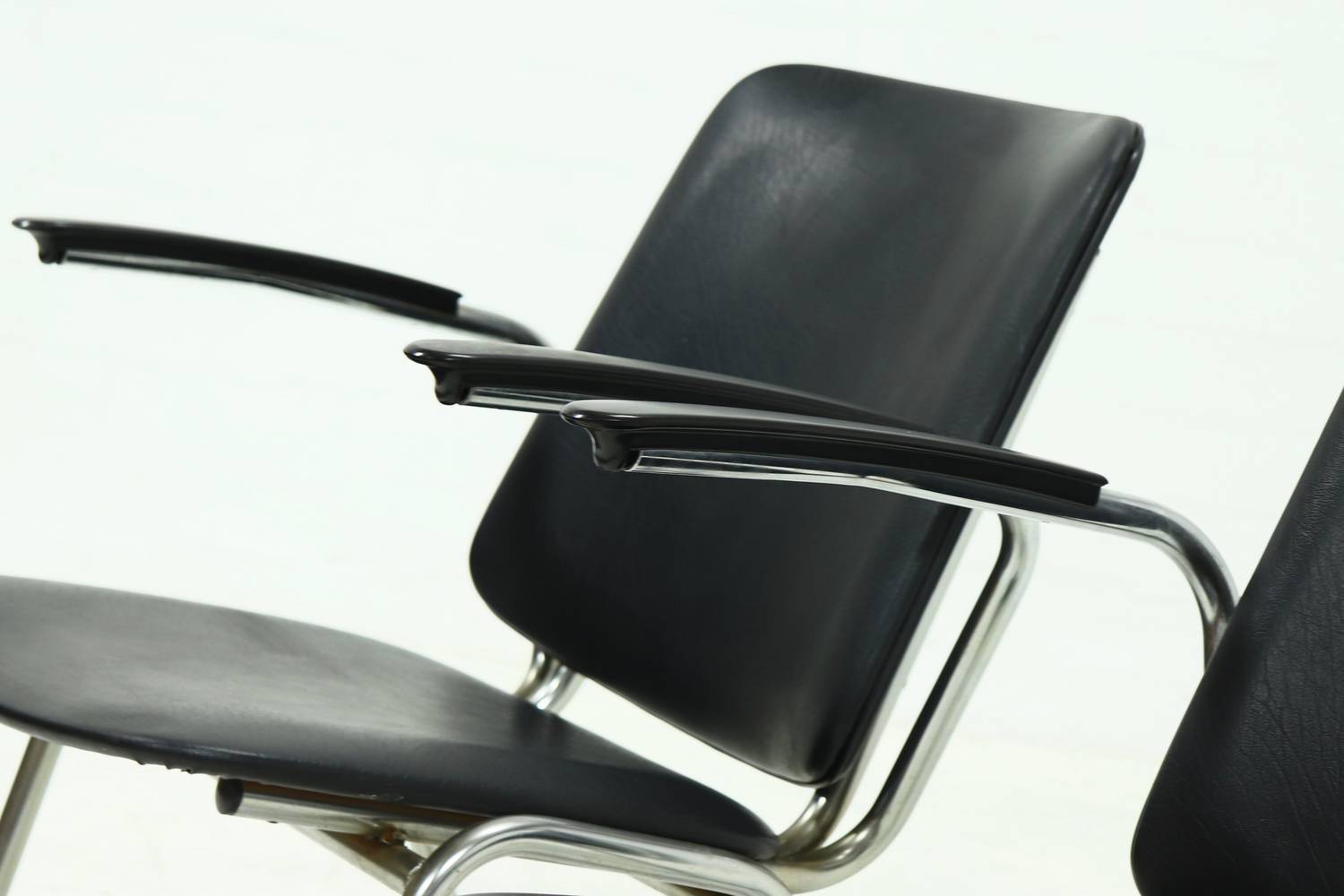 Set Of 2 Tubular Armchairs By Gebroeders de Wit 1960s image 10