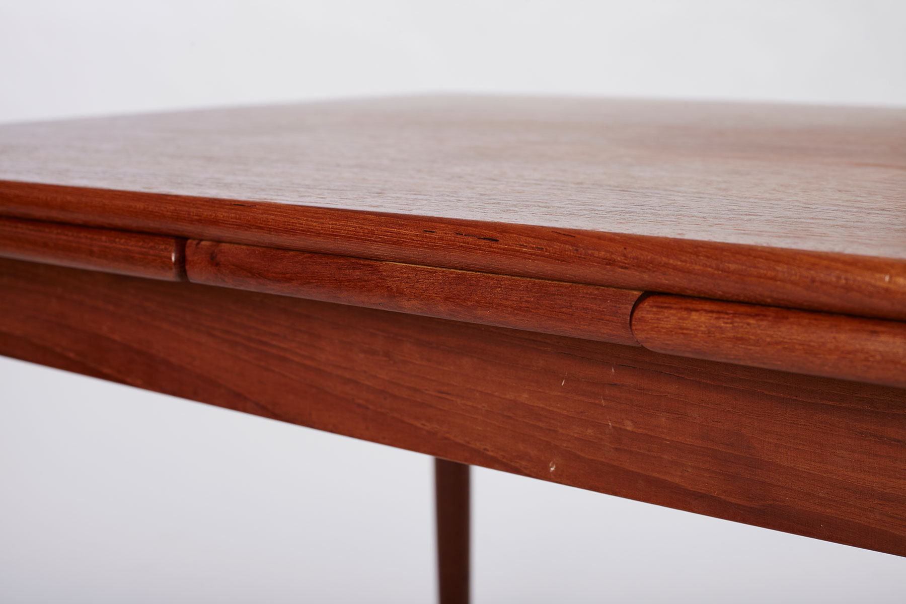 Teak Dining Table With Dutch Pulls, Denmark 1970’s image 8