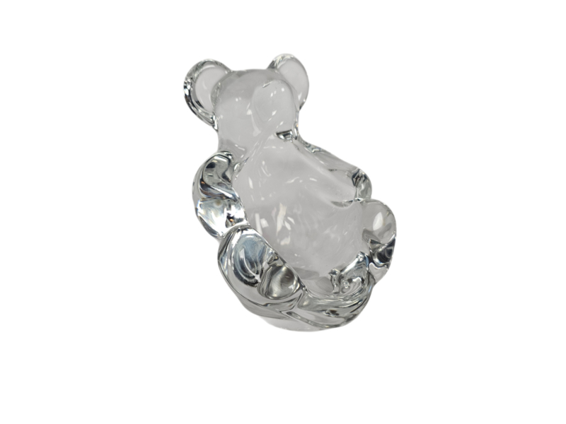 Art Vannes - Kristal - Beertje - Figurine - Beeldje - Frankrijk - 70's image 3