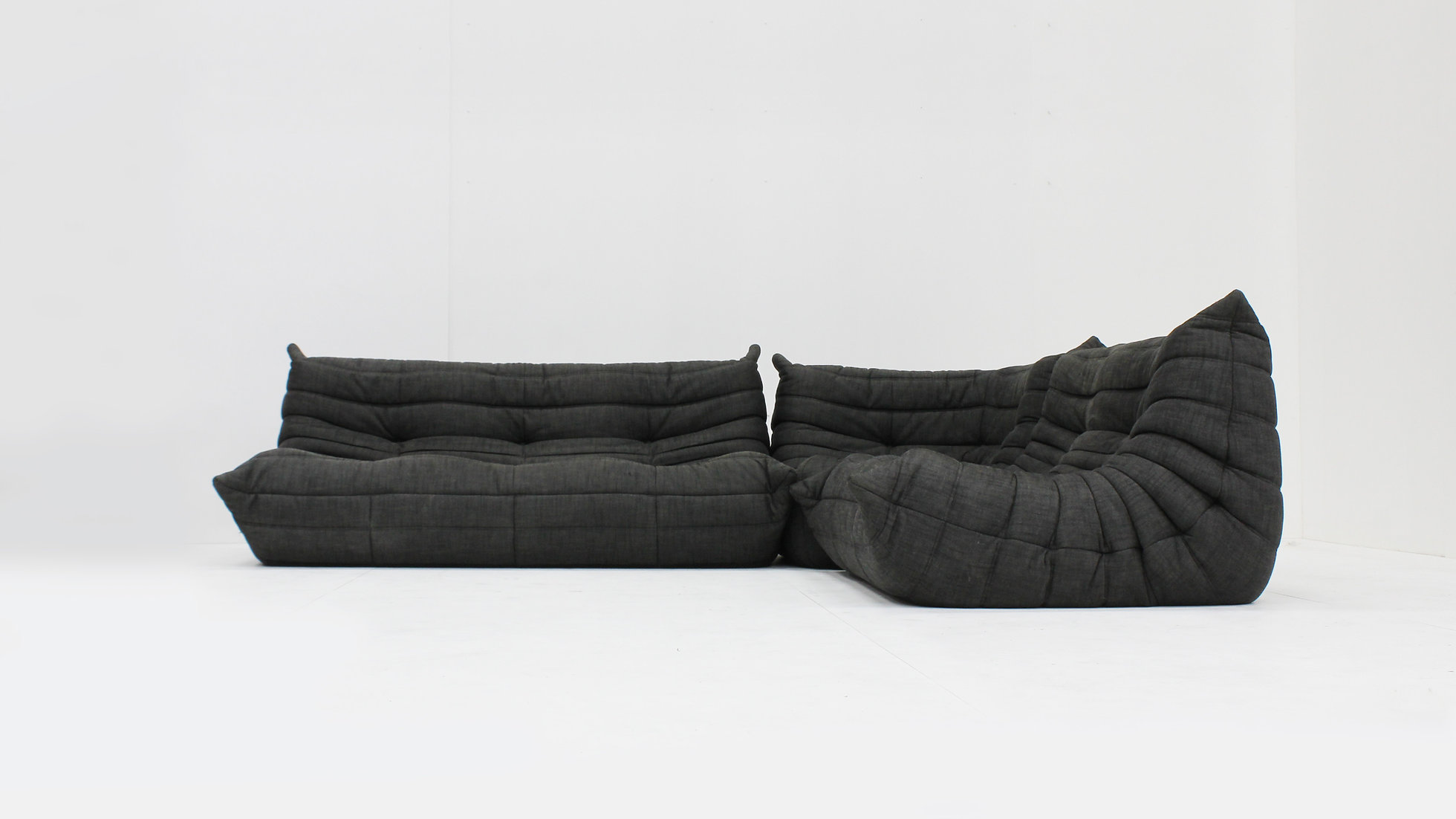Togo Sofa Set By Michel Ducaroy For Ligne Roset image 15