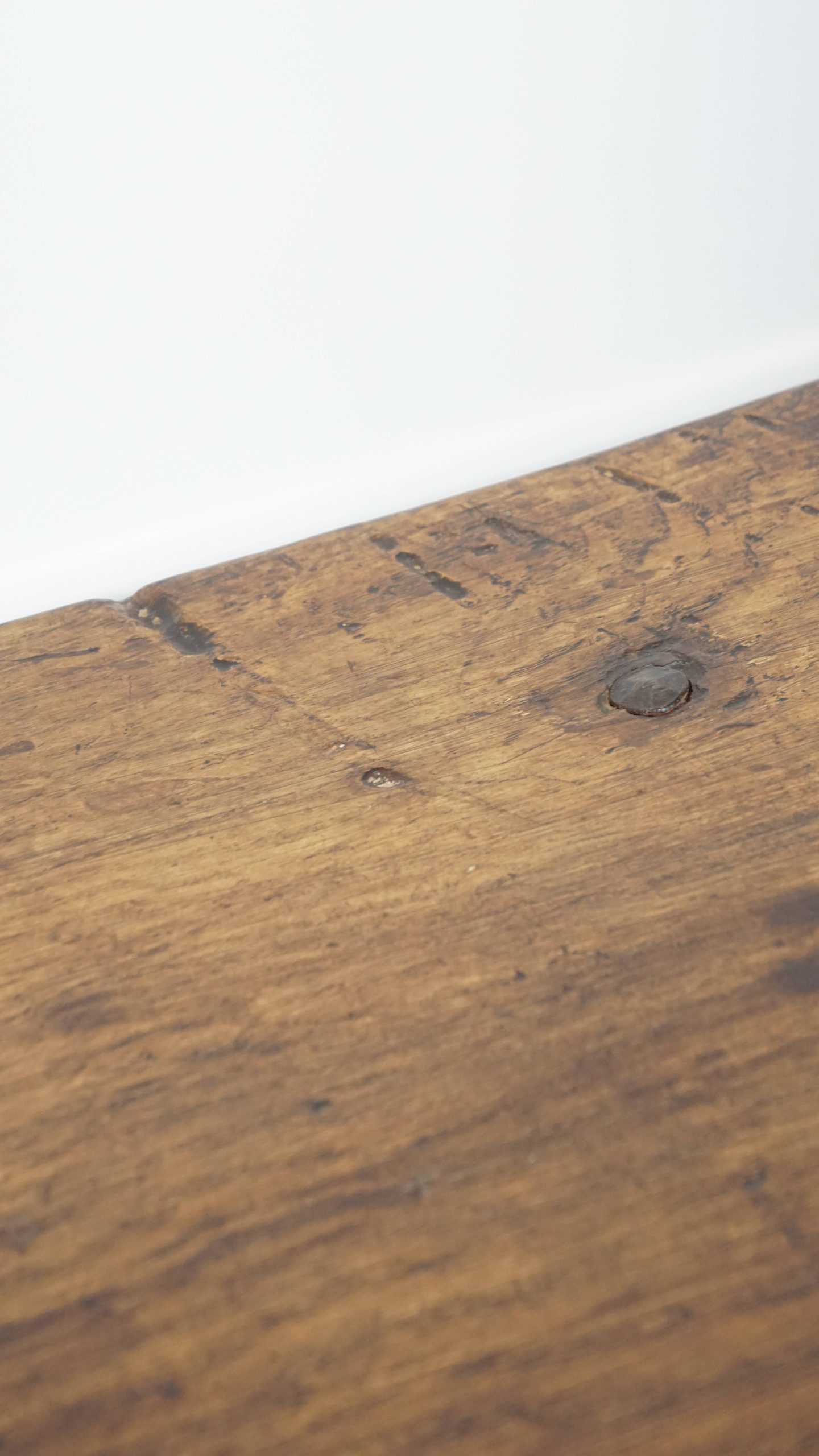 Karaktervolle 18e-eeuwse Antieke Spaanse Side Table/ Eettafel Met Een Prachtig Patina image 16