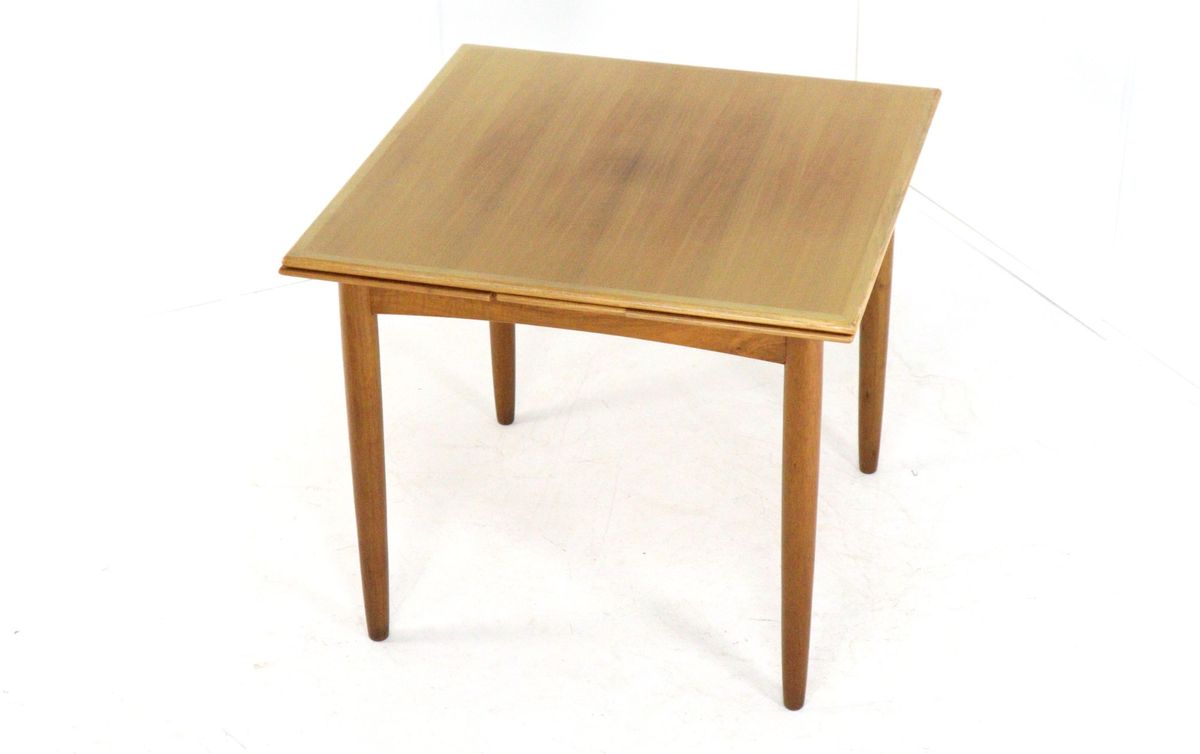 Compacte Vierkanten Verlengbare Vintage Eettafel image 14