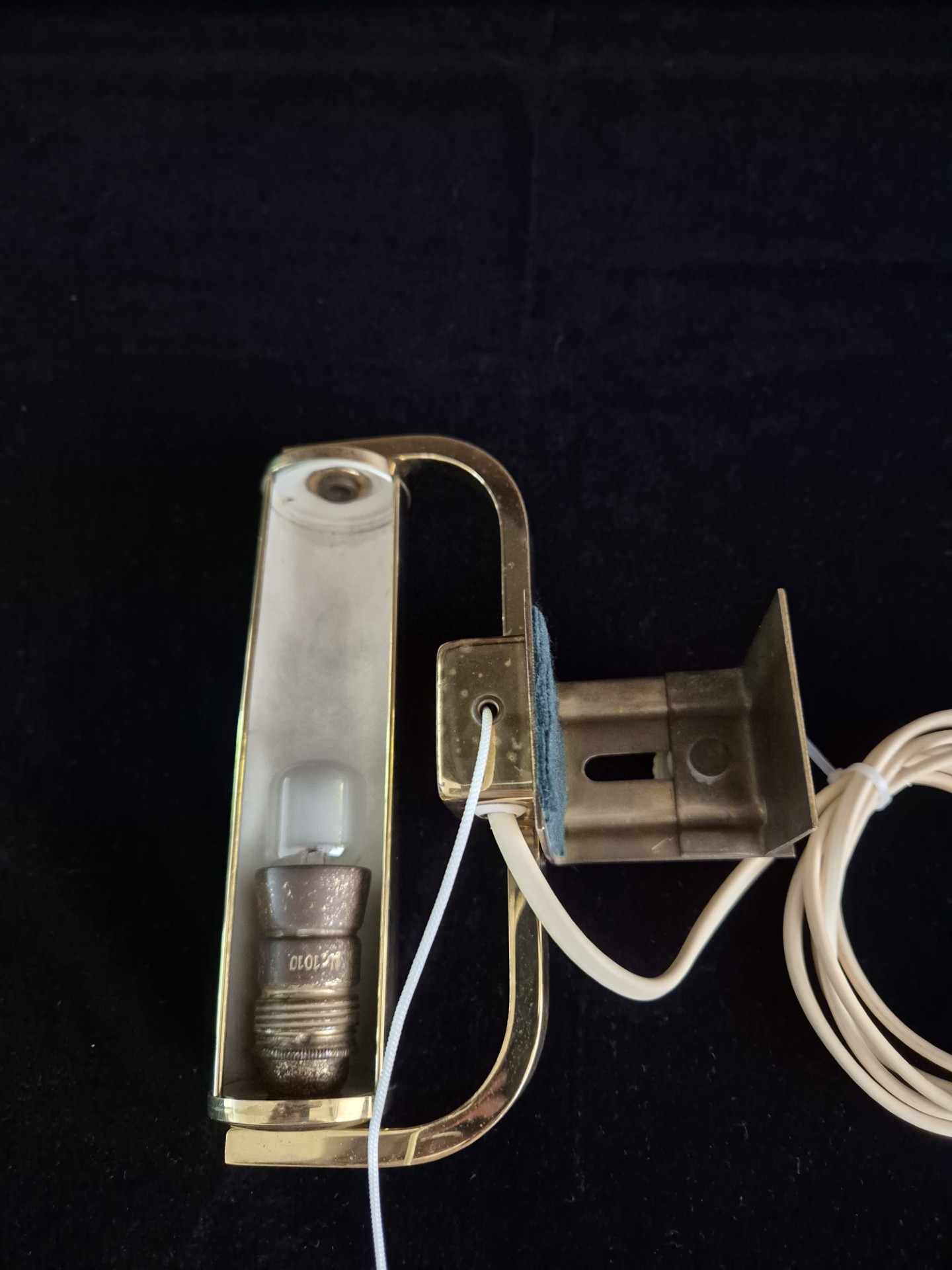Schilderijlamp - Bedlamp - Overzetlamp - Pianolamp - Messing image 7