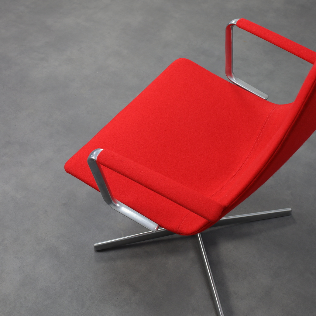 Set Of 2 “catifa 70” Swivel Lounge Chairs By Arper, Italy image 9
