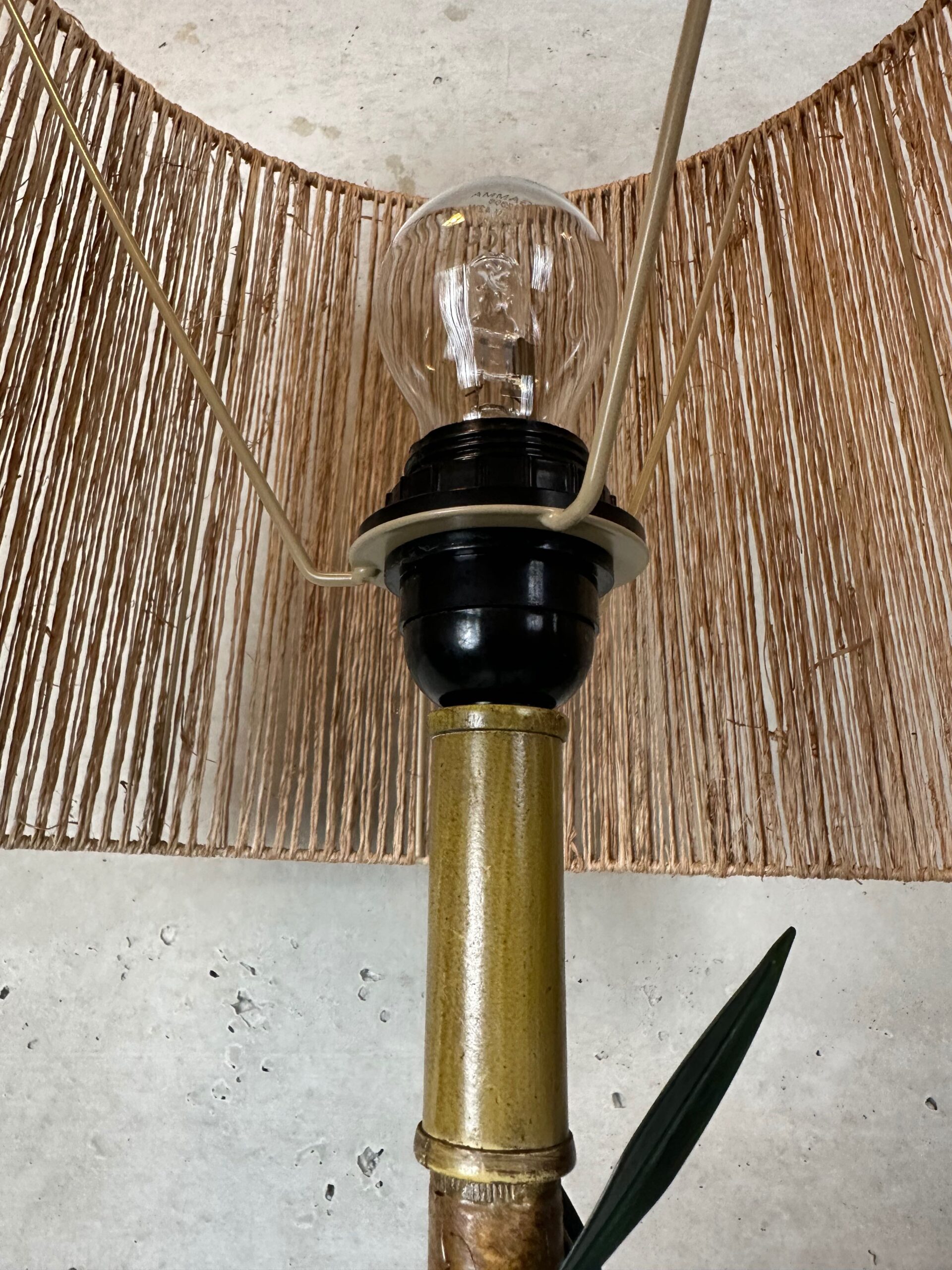 Vintage ‘botanical’ Vloerlamp image 10