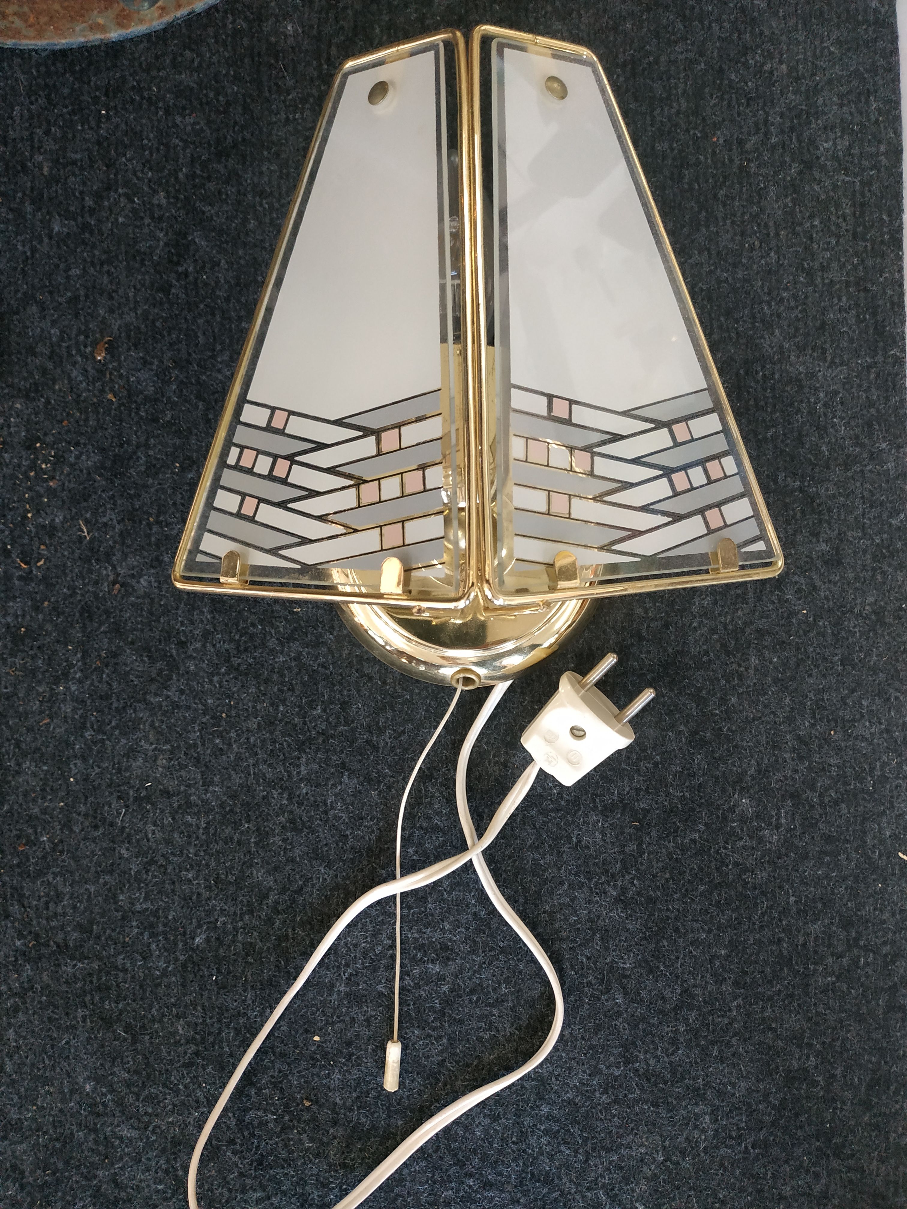 Vintage Wandlamp Massive Hollywood Regency Style image 6