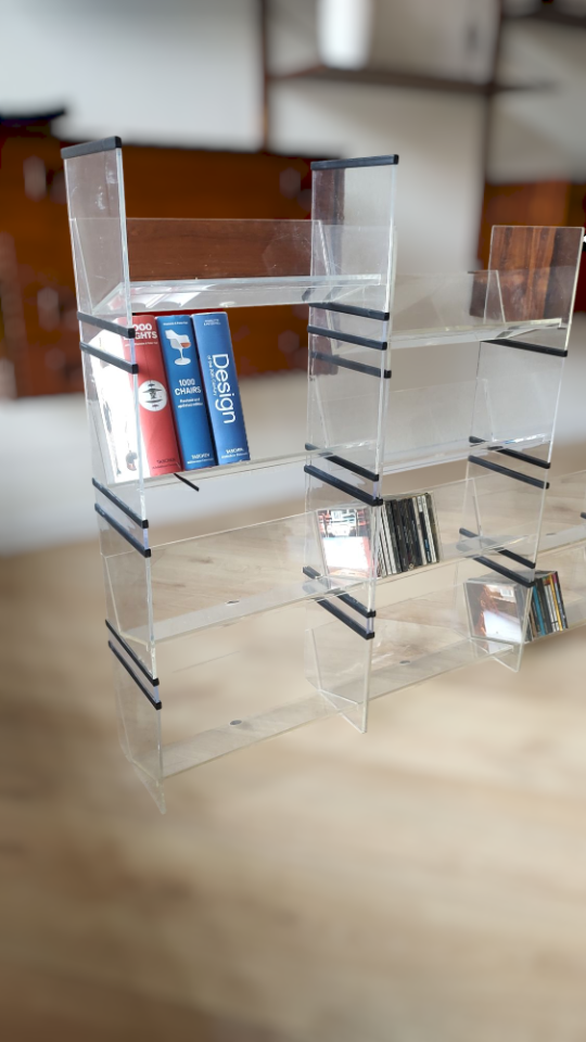 Plexiglas Modulair Opberg Systeem 1990s image 5
