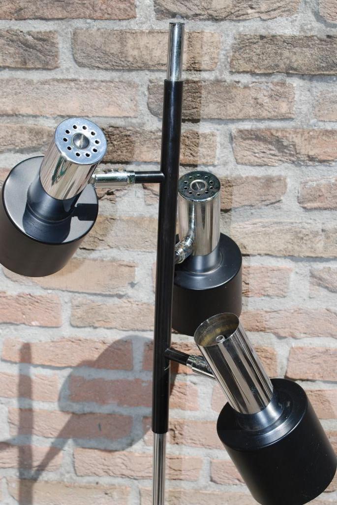 Vintage Vloerlamp Met Drie Spots image 9