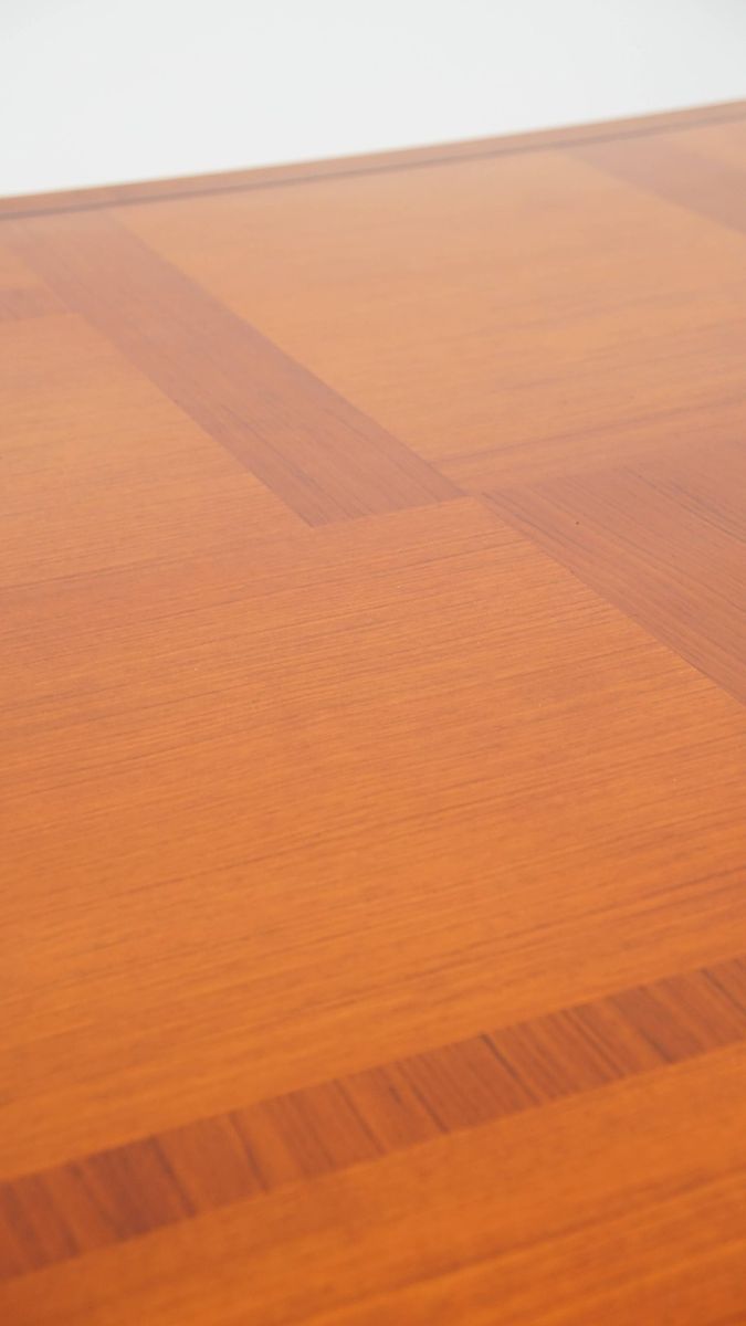 Prachtige Art Deco Set Bestaande Uit Een Eettafel En 4 Eetkamerstoelen Van Schuitema image 12