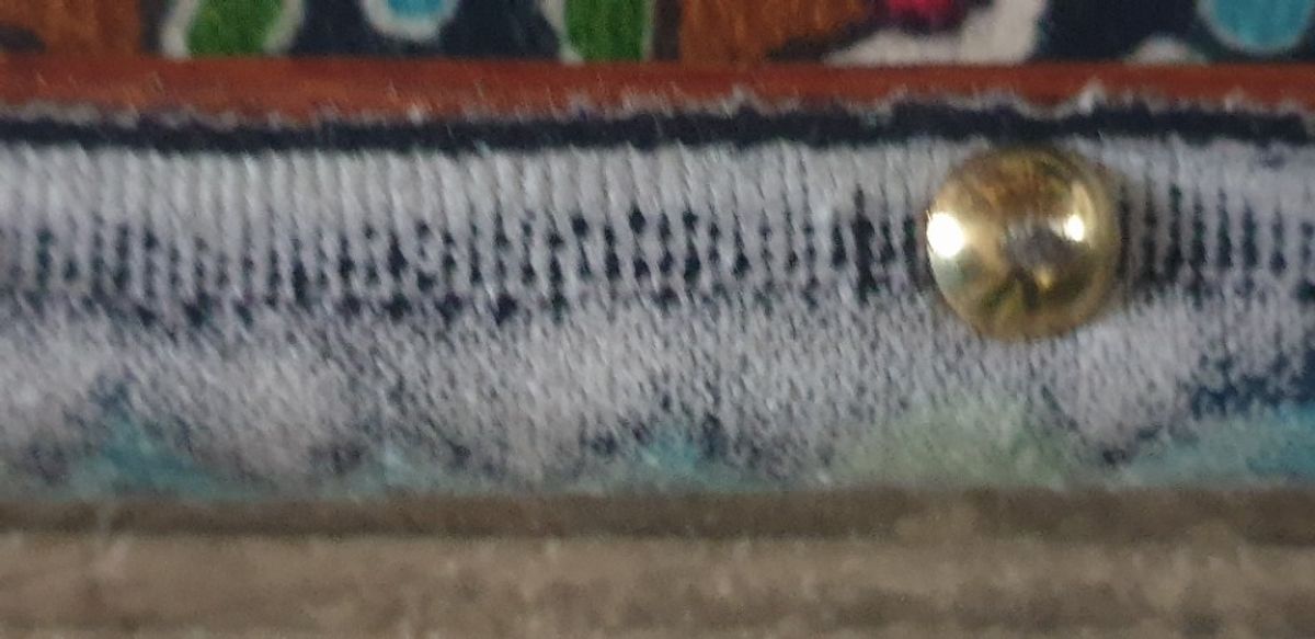 Groot Mid Century Pluche / Velvet Wandkleed Wolven Jacht image 6
